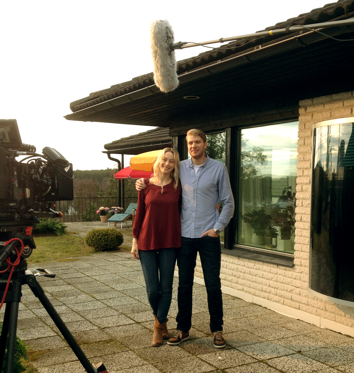 Reklamfilmsinspelning för Soletaer.