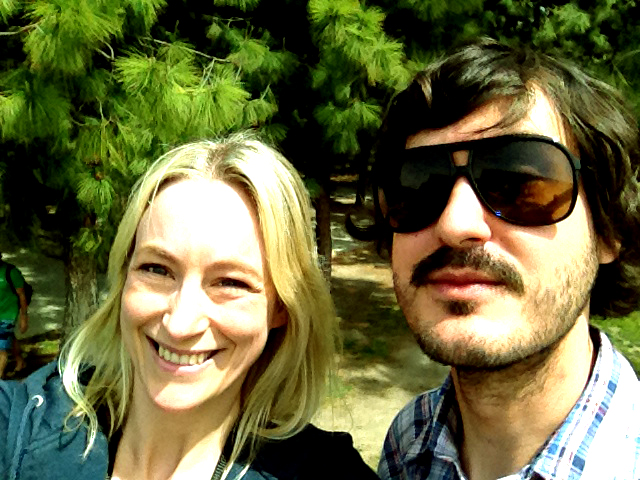 Inspelning av Spin Cycle på Barnsdall Art Park.