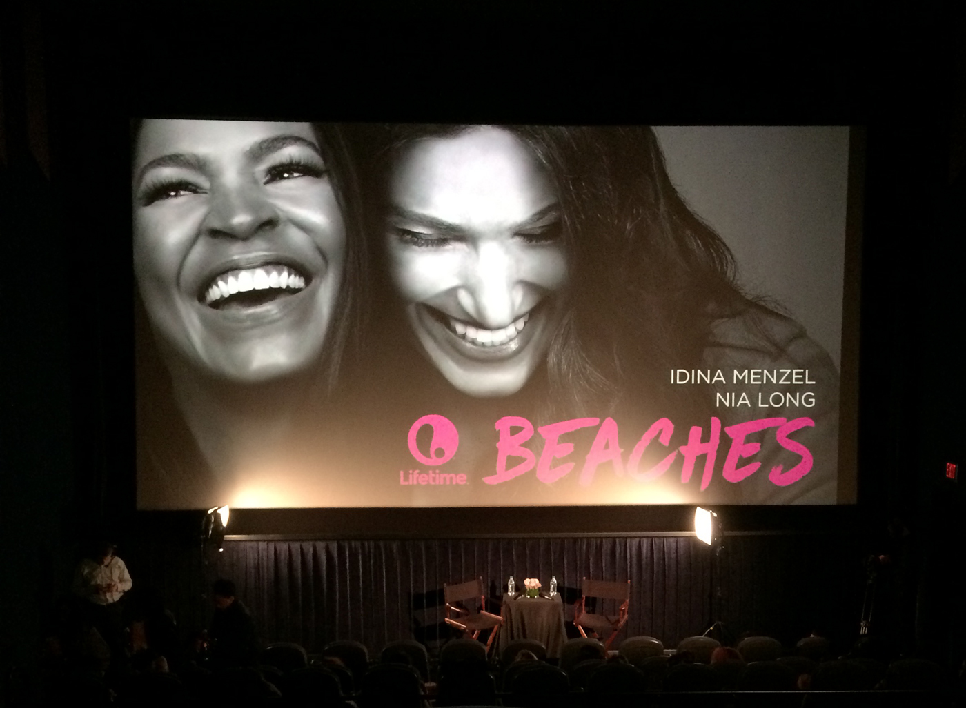 Beaches starring Nia Long and Idina Menzel.