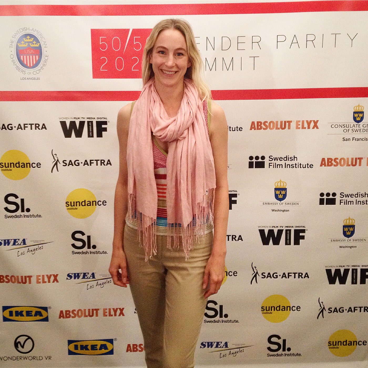 Red carpet at the Gender Parity Summit 2016.