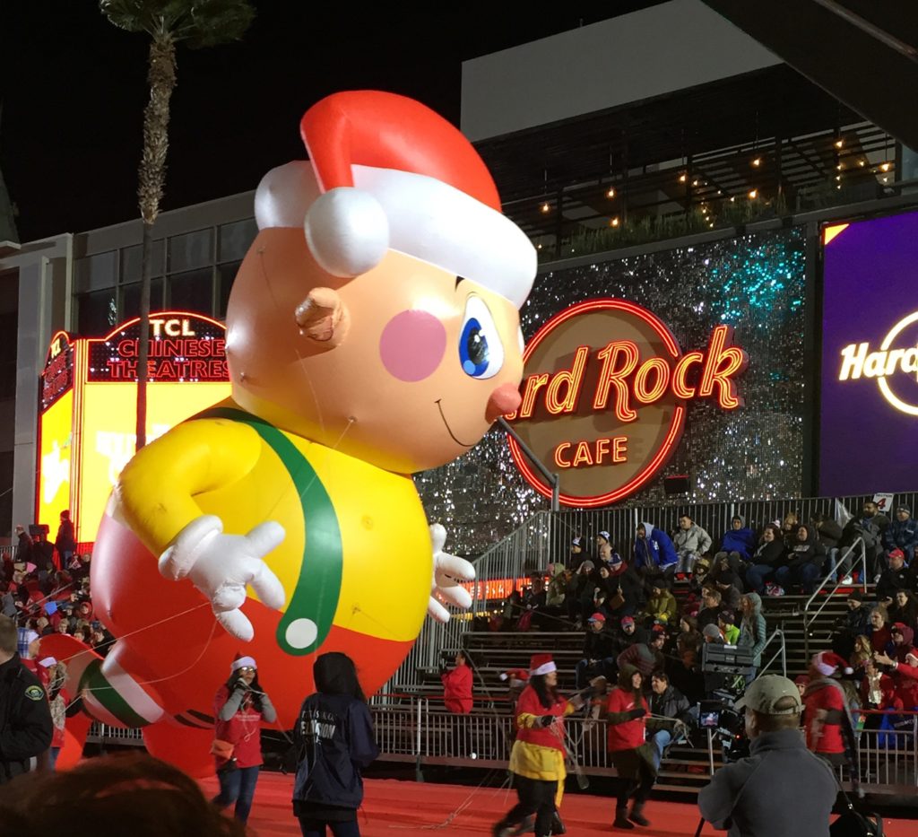 The Hollywood Hotel elf.