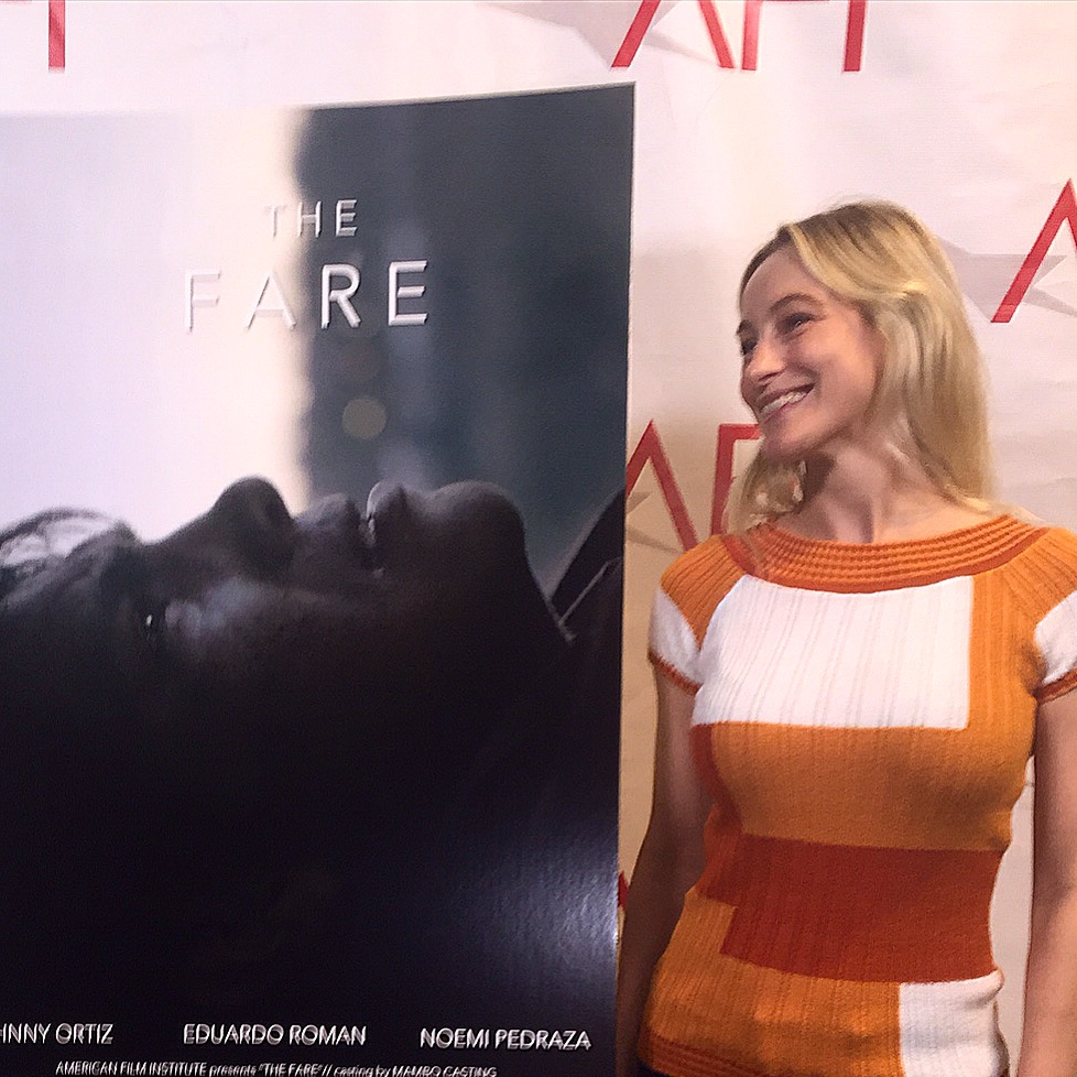 Red carpet at the LA premiere of The Fare.