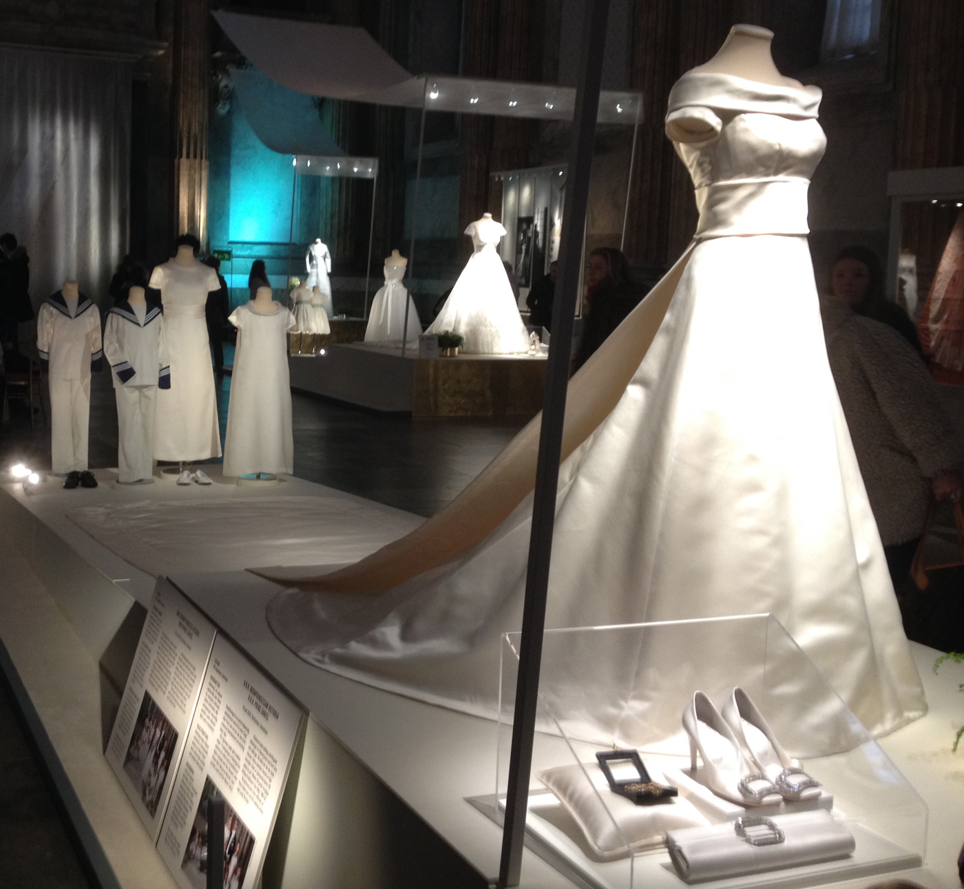 Crown Princess Victoria's wedding dress.