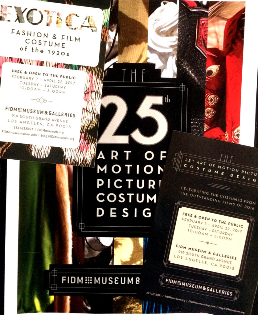 25th Art of Motion Picture Costume Design exhibition at FIDM.