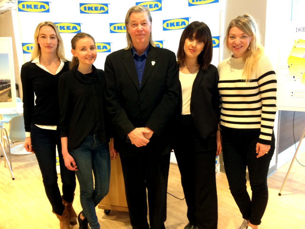 The SACC-LA team: me, Maria, board member Kim, Paulina and Elin.