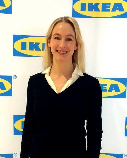 At the preview of the new IKEA store.