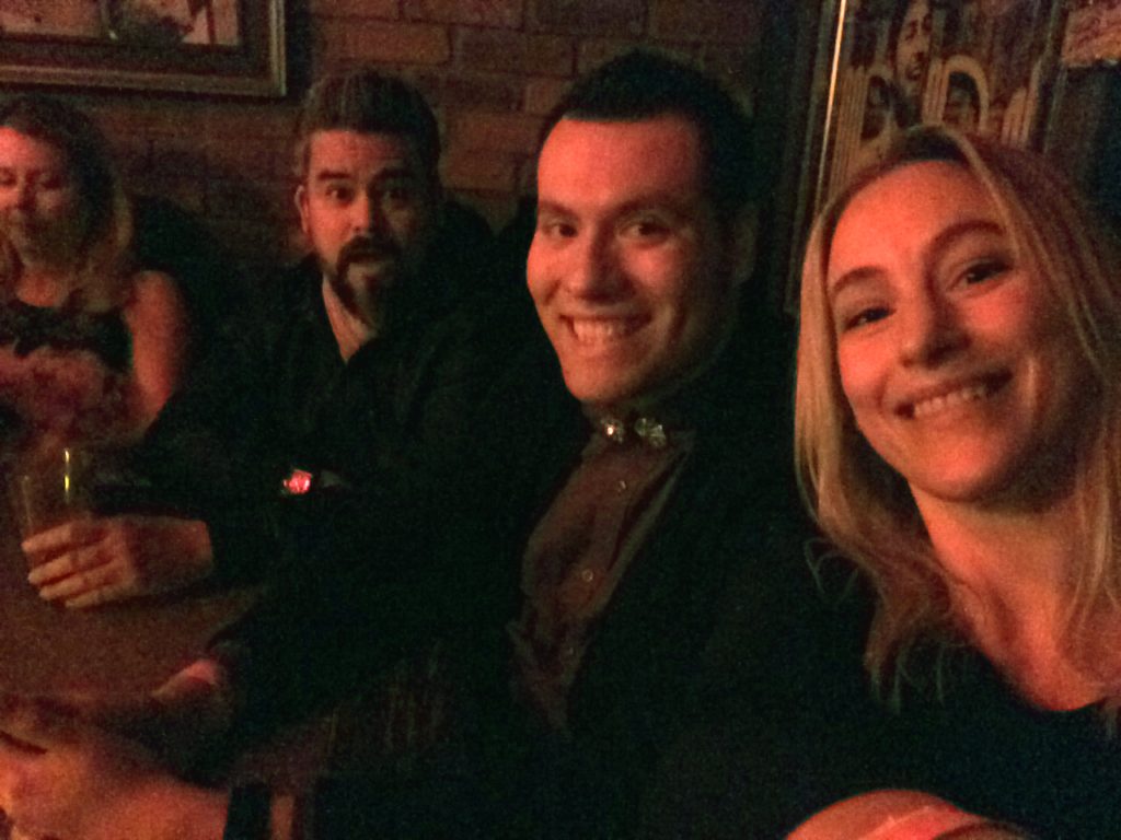 Papon, Victor and I after the show.