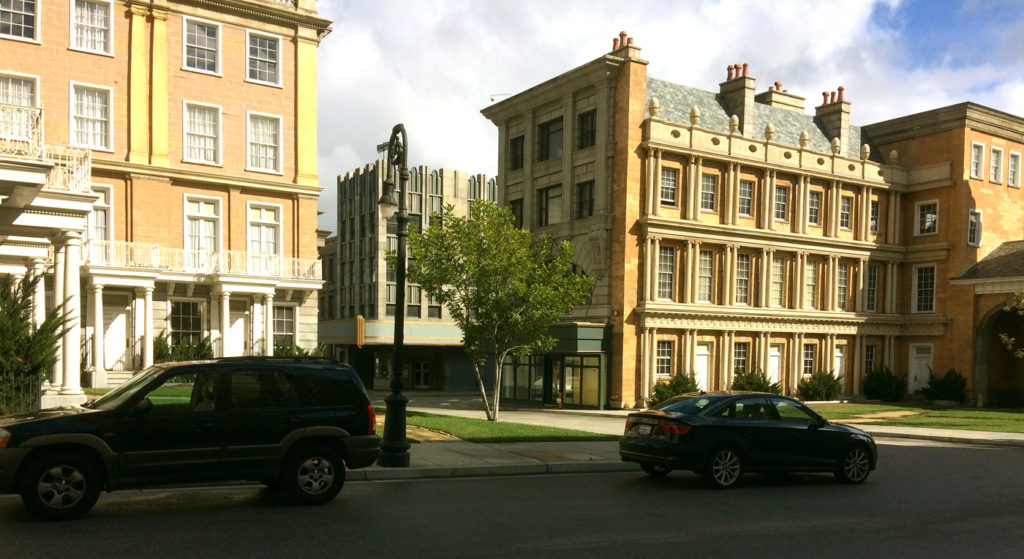 Universal Studios' backlot.