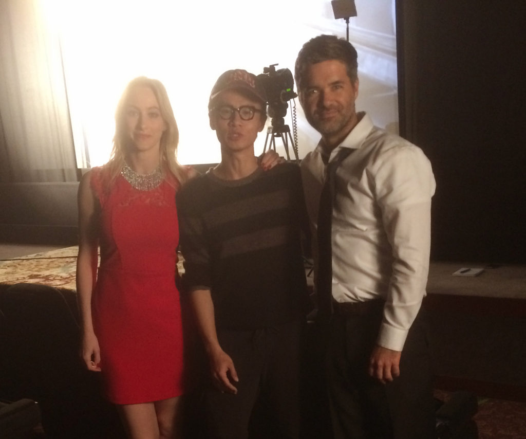 Me, director TinNgai and co-star Jeremy.