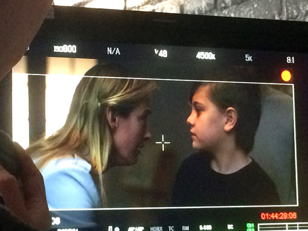 Had an important scene with the young and talented actor Dogen.