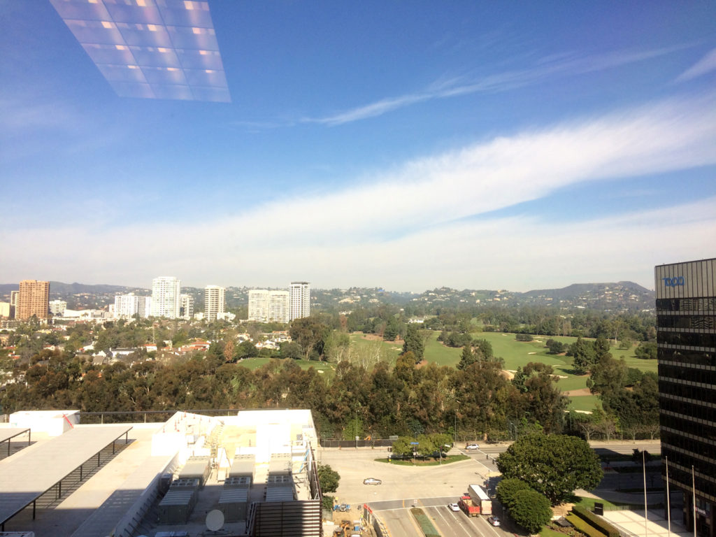 View from the office building.