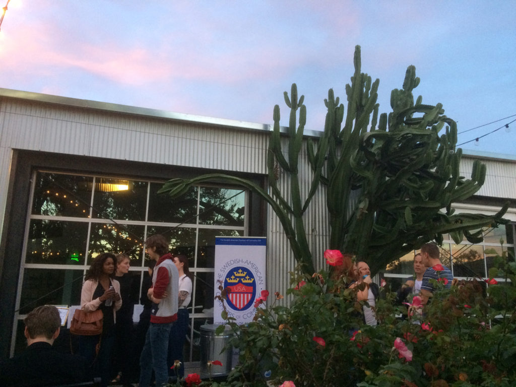 People had a great time mingling and catching up with old friends.