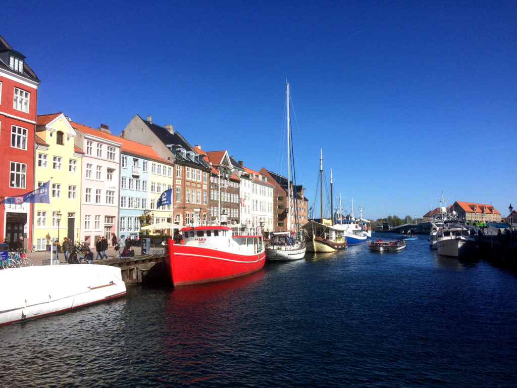 Just like Stockholm there is a lot of water in Copenhagen.