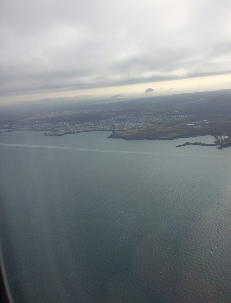 I transferred in Iceland.