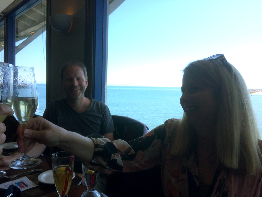 Brunch at The Harbor at the Wharf.