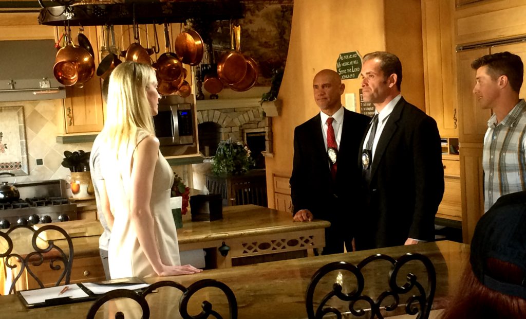 The cops made a visit...