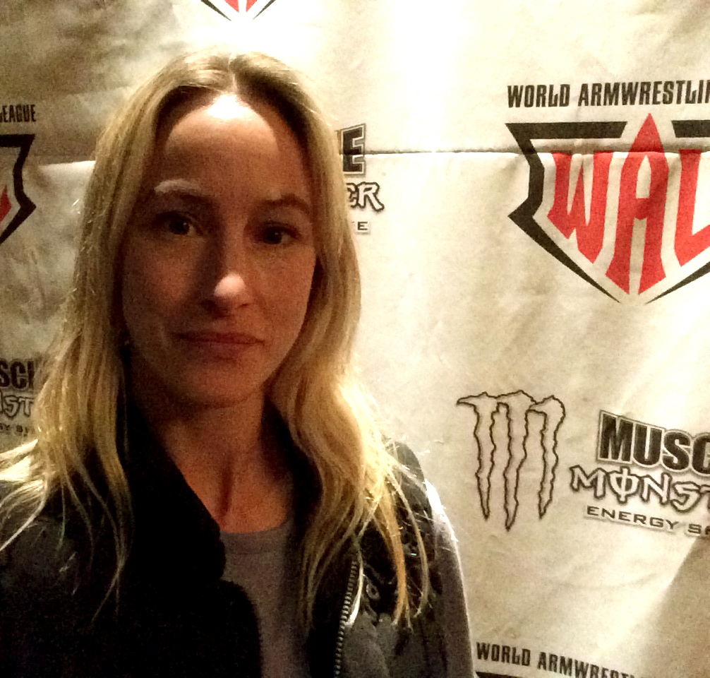 At WAL (World Armwrestling League) Championship 2017.