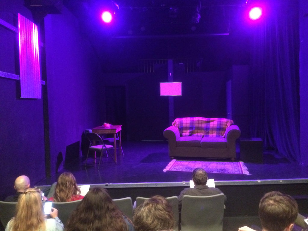 The show is soon about to start.